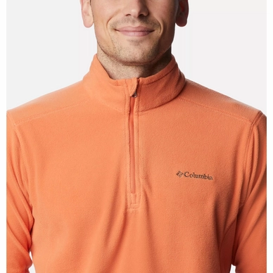 T-shirt Columbia Homme Klamath Range II Half Zip Desert Orange 2 T-shirt Columbia Homme Klamath Range II Half Zip Desert Orange – Image 2
