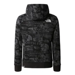 Pull The North Face Garçon Drew Peak Light Pullover Hoodie TNF Black TNF Brand Proud Print -Teva Boutique 2 82eg iw4 alt1