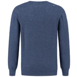 Pull-Over Blue Loop Men Weekend Sweater Sea Blue -Teva Boutique 2 MEN WEEKEND SWEATER SEA BLUE M SW018 20 B033 BACK