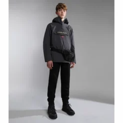 Veste Napapijri Kids Rainforest Summer 4 Dark Grey Solid -Teva Boutique 2 NA4GGDH98 ALT1