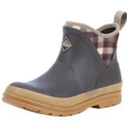 Bottes De Pluie Muck Boot Women Muck Originals Pull On Ankle Brown Plaid -Teva Boutique 2 OAW 9PLMuckOriginalsAnkleBrownPlaid