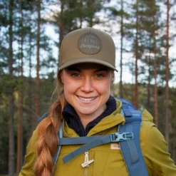 Casquette Bergans Nordmarka Epoch Flexfit Green Mud L/XL