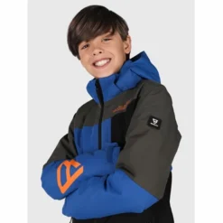 Veste De Ski Brunotti Boys Flynnery Snowjacket Pine Green -Teva Boutique 2223200459 9999 6