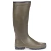 Bottes De Pluie Le Chameau Country Cross Jersey Vert -Teva Boutique 2913 7100 3