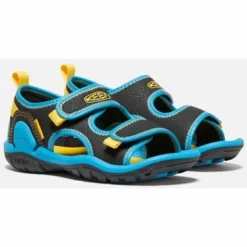 Sandales Keen Younger Kids Knotch Creek Open-Toe Black Vivid Blue -Teva Boutique 3 1025648 PLA PDP