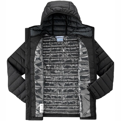 Veste Columbia Youth Powder Lite Boys Hooded Black 3 Veste Columbia Youth Powder Lite Boys Hooded Black – Image 3