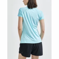 T-Shirt De Sport Craft Women ADV Essence SS Slim Tee W Sea -Teva Boutique 3 1908767 304000 ADV20Essence20SS20Slim20Tee Closeup2