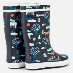 Bottes De Pluie Aigle Kids Lolly Pop Print Fur Mountain -Teva Boutique 3 2b22fb347958665bc9dead5f556fca4d92a7e9da 24226 3