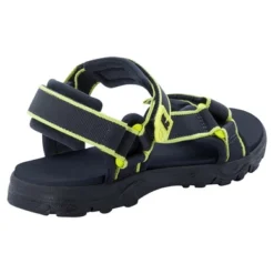 Sandales Jack Wolfskin Kids Seven Seas 3 Blue Lime -Teva Boutique 3 4040061 1176 3 f350 seven seas 3 k blue lime