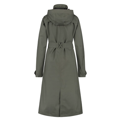 Imperméable AGU Femmes Urban Outdoor Trench Coat Long Army Green 4 Imperméable AGU Femmes Urban Outdoor Trench Coat Long Army Green – Image 4