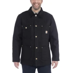 Veste Carhartt Men Firm Duck Chore Coat Black -Teva Boutique 3 EU 103825 BLK