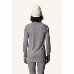 Pull Houdini Women Desoli Mid Crew College Grey -Teva Boutique 3 Ws Desoli Mid Crew College Grey 840026 712 P B 2364 c low