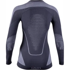 Sous Pull UYN Women Evolutyon Long Sleeves Charcoal White Light Grey -Teva Boutique 3 u100009 g930 back.png 1