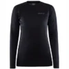 Maillot De Corps Craft Femme Core Warm Baselayer LS Tee W Black -Teva Boutique 3094 ef63487b22 1912534 999000 original