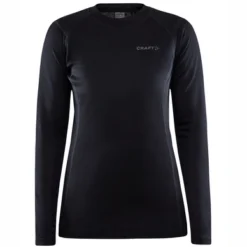 Maillot De Corps Craft Femme Core Warm Baselayer LS Tee W Black