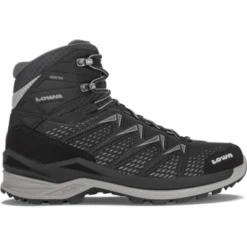 Chaussures De Randonnée Lowa Men Innox Pro GTX Mid Black Grey