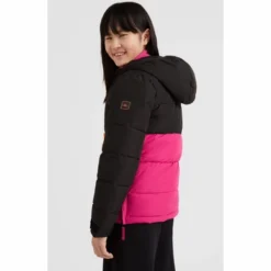 ONeill Veste O'Neill Girls O'Riginals Puffer Anorak Black Out Colour Block -Teva Boutique 3500010 49010 02 MODEL