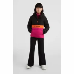 ONeill Veste O'Neill Girls O'Riginals Puffer Anorak Black Out Colour Block -Teva Boutique 3500010 49010 03 MODEL