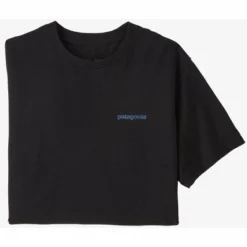 T-Shirt Patagonia Unisexe Fitz Roy Icon Responsibili Tee Ink Black