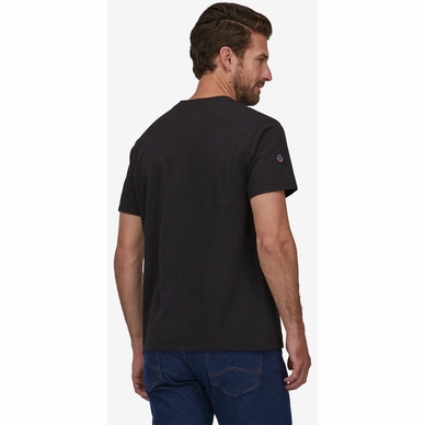 T-Shirt Patagonia Unisexe Fitz Roy Icon Responsibili Tee Ink Black 3 T-Shirt Patagonia Unisexe Fitz Roy Icon Responsibili Tee Ink Black â Image 3