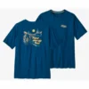 T-Shirt Patagonia Homme Protect Pedal Organic Lagom Blue -Teva Boutique 3767020blauw201