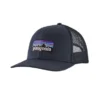 Casquette Patagonia P6 Logo Trucker Hat Navy Blue