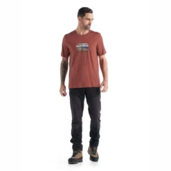 T-Shirt Icebreaker Homme Tech Lite II SS Tee Trailhead Grape -Teva Boutique 4 0A56CN342 3