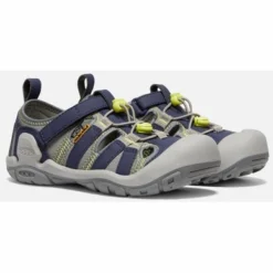 Sandales Keen Kids Knotch Creek Y-Steel Grey Blue Depths -Teva Boutique 4 1026153 PLA PDP