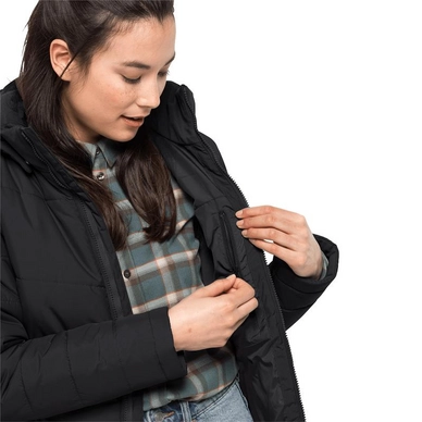Manteau Jack Wolfskin Women North York Coat W Black 4 Manteau Jack Wolfskin Women North York Coat W Black – Image 4