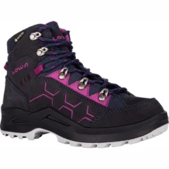 Chaussures De Randonnée Lowa Kids Kody Evo GTX Mid Navy Berry -Teva Boutique 4 640050 6951 kody evo gtx mid junior 2022 outer rotated 1