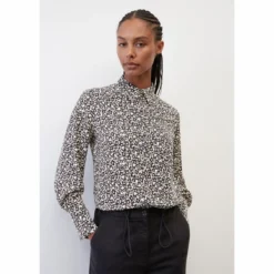 Chemise Marc O'Polo Women 210116742603 Black / White -Teva Boutique 4 71b6ab26867cdc00e7bc4b4f14ee171e