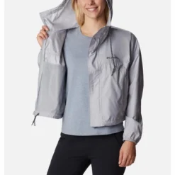 Veste Columbia Femme Flash Challenger Cropped Windbreaker Columbia Grey -Teva Boutique 4 a432be92 c3f0 41b1 b19d c7308f4c9d0c