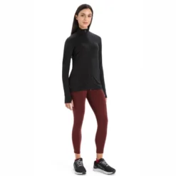 Gilet Icebreaker Women ZoneKnit LS Zip Black -Teva Boutique 4 zoneknitblack3