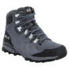 Chaussures De Randonnées Jack Wolfskin Men Refugio Texapore Mid Grey Black -Teva Boutique 4049841 6129 9 F360 refugio texapore mid m grey black