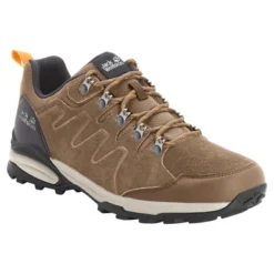 Chaussures De Randonnées Jack Wolfskin Women Refugio Texapore Low Brown Apricot