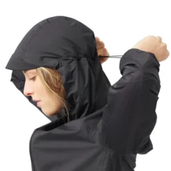 Gilet De Course Odlo Women Jacket Zeroweight Waterproof Black -Teva Boutique 457638