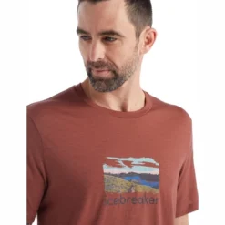 T-Shirt Icebreaker Homme Tech Lite II SS Tee Trailhead Grape -Teva Boutique 5 0A56CN342 4