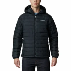 Doudoune Columbia Homme Powder Lite Hooded Jacket Black -Teva Boutique 5 1693931 010 f preview download 0