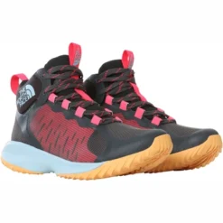 Chaussures De Randonnée The North Face Women Wayroute Mid Futurelight Asphalt Grey/Brilliant Coral -Teva Boutique 5 5JCR 754 ALT4
