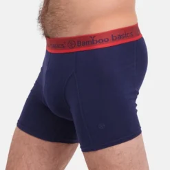 Boxers Bamboo Basics Men Rico Navy Black Black (Lot De 3) -Teva Boutique 5 RICO 023 navy side close