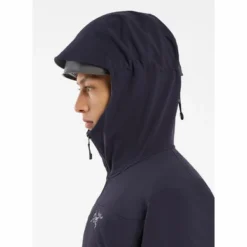 Arc'teryx Veste Arcteryx Homme Gamma MX à Capuche Noir Saphir 2023 -Teva Boutique 5 gamma mx hoody black sapphire hood