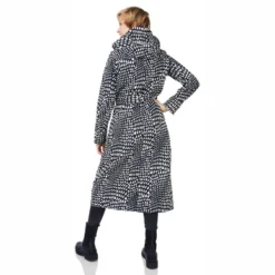 Imperméable Happy Rainy Days Montreal Black -Teva Boutique 5 montreal graphich zwart beige back scaled 1