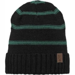 Bonnet Starling Boys Nico Noir Vert
