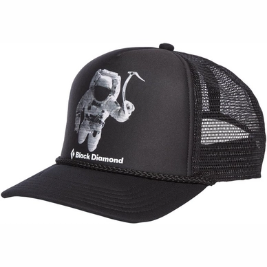 Casquette Black Diamond Flat Bill Trucker Hat Spaceshot Print 1 Casquette Black Diamond Flat Bill Trucker Hat Spaceshot Print