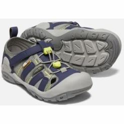 Sandales Keen Kids Knotch Creek Y-Steel Grey Blue Depths -Teva Boutique 6 1026153 PPS PDP