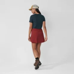 Jupe Fjallraven Women Abisko Midsummer Skort Pomegranate Red -Teva Boutique 6 Naamloosjkkj 1