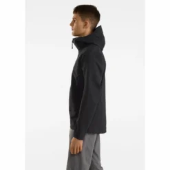 Arc'teryx Veste Arcteryx Homme Gamma Hoody Black -Teva Boutique 6 gamma hoody black side view left