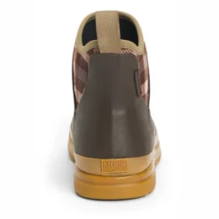Bottes De Pluie Muck Boot Women Muck Originals Pull On Ankle Brown Plaid -Teva Boutique 6 oaw 9pld Back