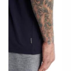 T-Shirt Icebreaker Homme Tech Lite II SS Tee Midnight Navy -Teva Boutique 7 0A59IY401 6
