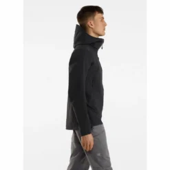 Arc'teryx Veste Arcteryx Homme Gamma Hoody Black -Teva Boutique 7 gamma hoody black side view right